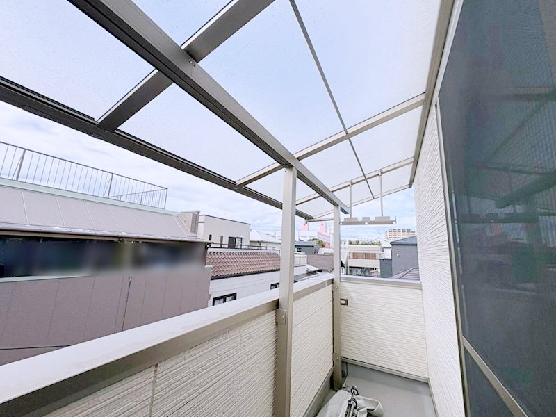大阪市旭区森小路２丁目　中古戸建  現地写真（バルコニー）