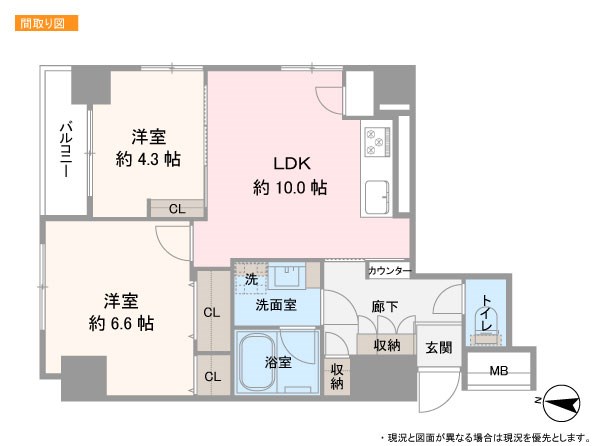 駒込グローリア初穂 間取図・土地図