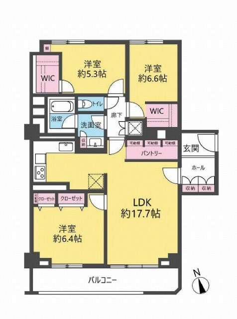 小石川ハウス 間取図・土地図