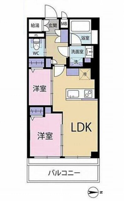クレール駒込 間取図・土地図