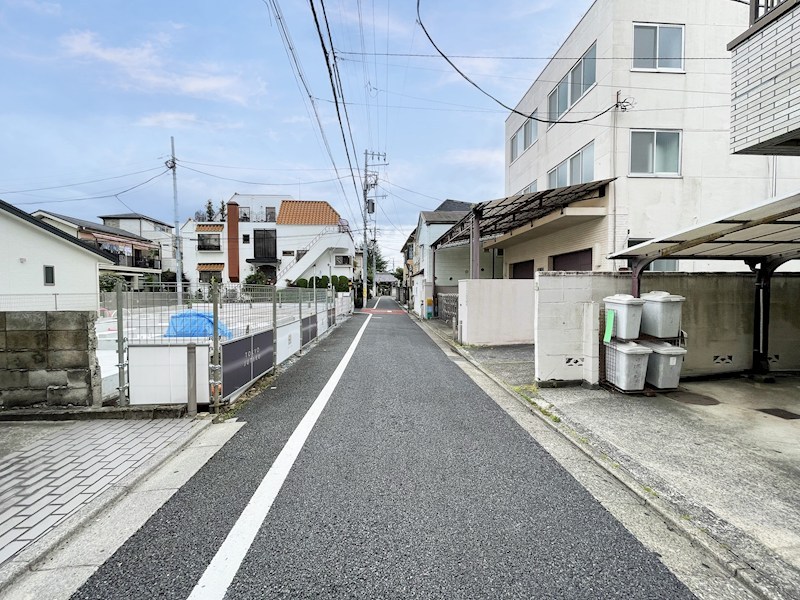 文京区向丘2丁目　土地 現地写真（前面道路含む現地写真）