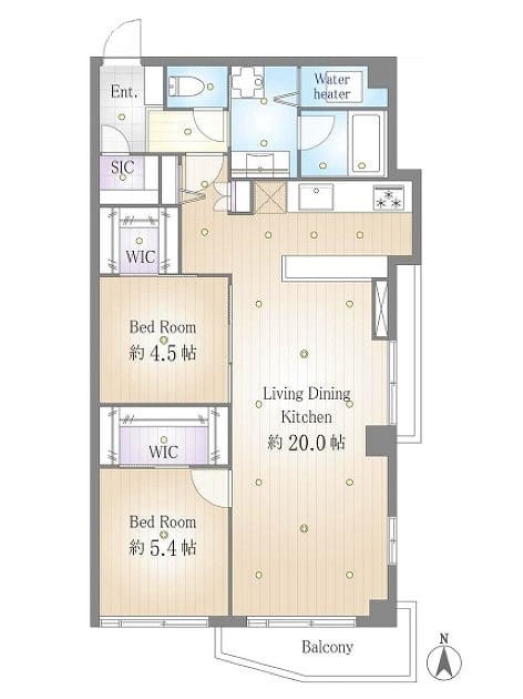 ライオンズマンション文京第2 間取図・土地図