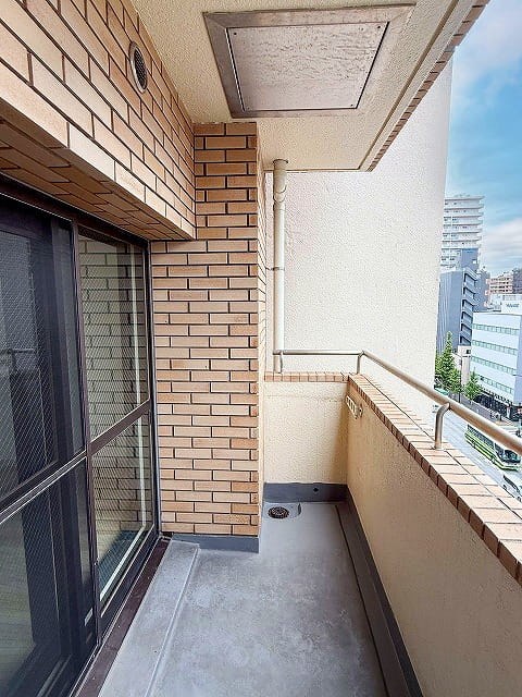 シルバープラザ白山 現地写真（バルコニー）