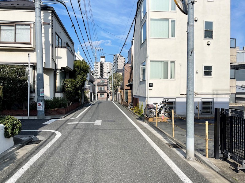 文京区西片2丁目　土地 現地写真（前面道路含む現地写真）