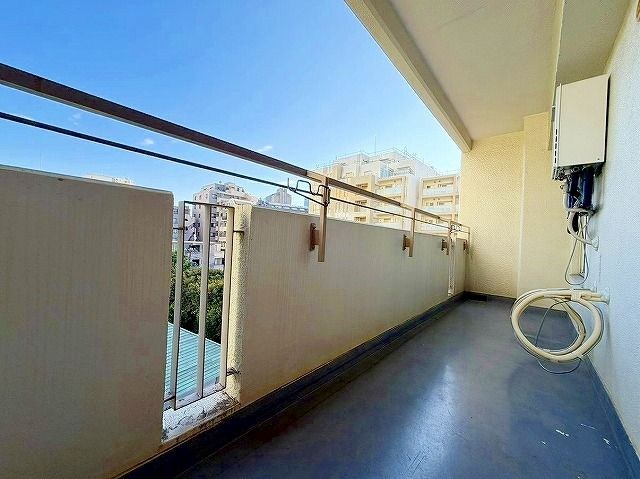 小石川ハイム 現地写真（バルコニー）