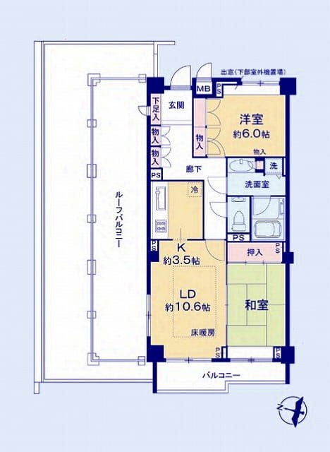 千石ホームズ 間取図・土地図