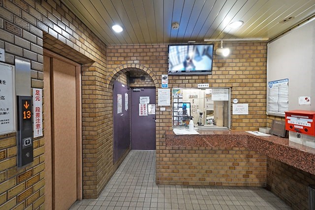 朝日江戸川橋マンション 共用部写真（エントランス）