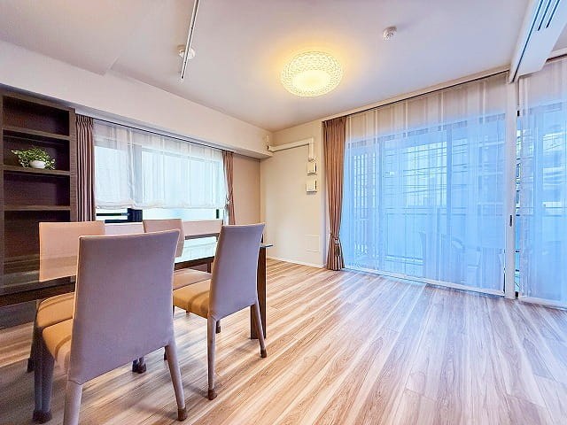 シティハウス文京茗荷谷レジデンス 内観写真（リビング）