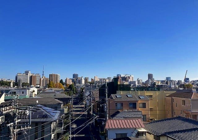 ヴィラロイヤル文京西片 眺望写真