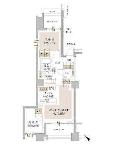 ブリリア文京西片 間取図・土地図