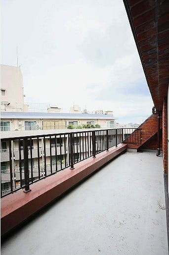 クレール駒込 現地写真（バルコニー）