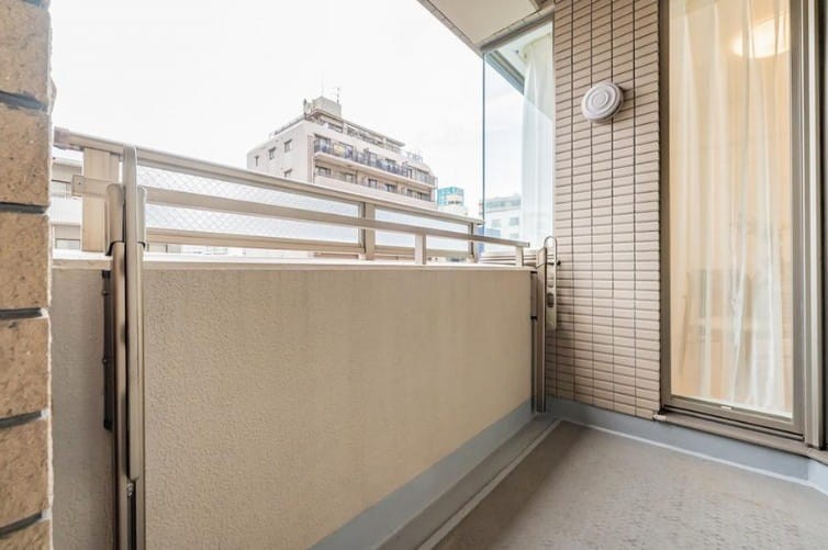パークスクエア小石川 現地写真（バルコニー）