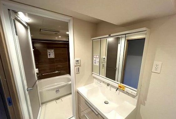 徳川マンション 内観写真（洗面台・洗面所）