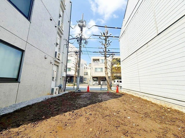 文京区向丘2丁目　建築条件付き土地 現地写真