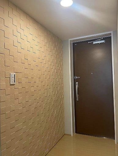 クレアモントハウス本駒込 現地写真（玄関）