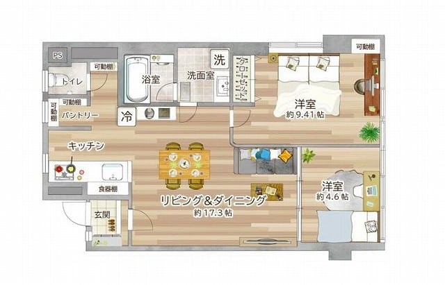 東和ビル 間取図・土地図