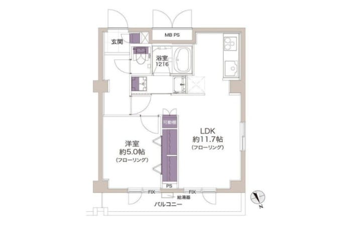 カルム本郷 間取図・土地図