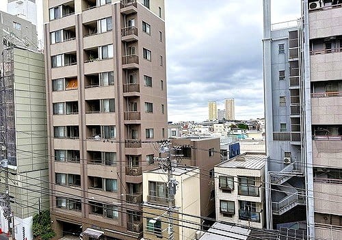 プレジデントハイツ根津 眺望写真