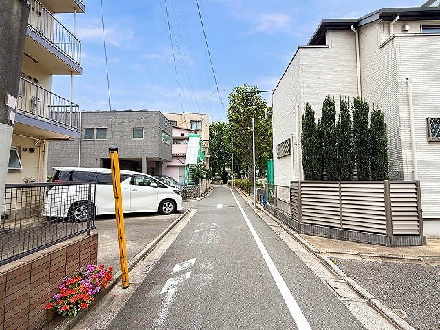 板橋区板橋4丁目　土地 現地写真（前面道路含む現地写真）