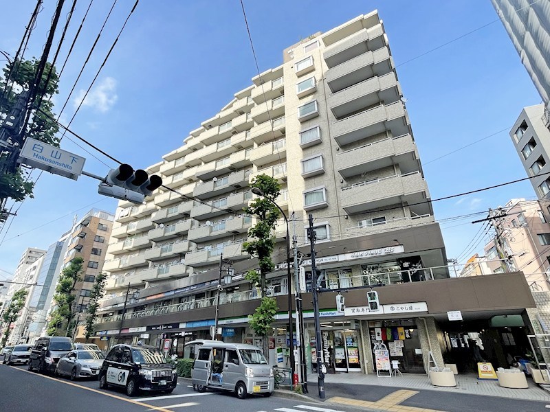 朝日白山マンション 現地写真