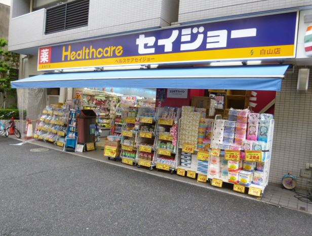 朝日白山マンション ドラッグストア