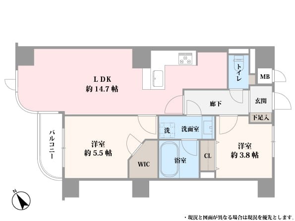 アドリーム文京動坂 間取図・土地図