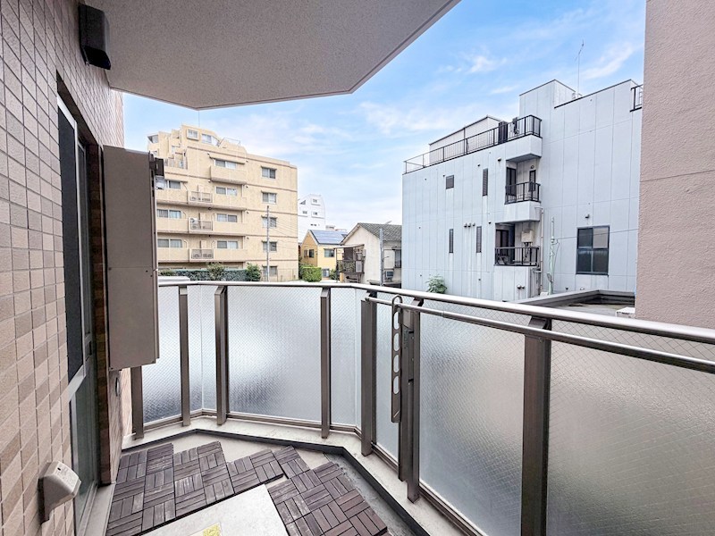 グランスイート文京小石川 現地写真（バルコニー）