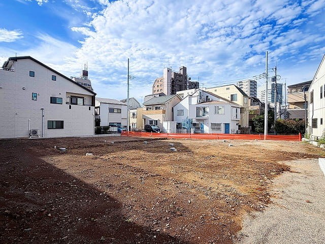 売主│北区田端1丁目　建築条件付き土地　全7区画 現地写真