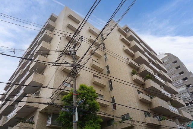 朝日動坂マンション 現地写真