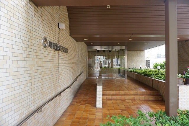朝日動坂マンション 共用部写真（エントランス）