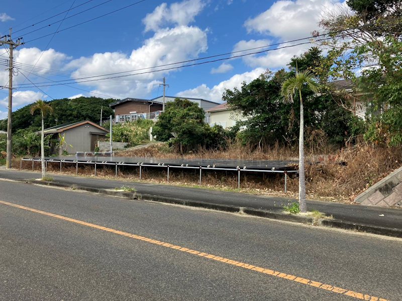 【沖永良部島】知名町売地≪太陽光あり≫ 間取図・土地図