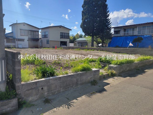 横手市睦成字鶴巻　土地 現地写真