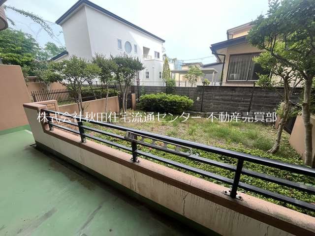 ライオンズマンション楢山東 現地写真（庭）