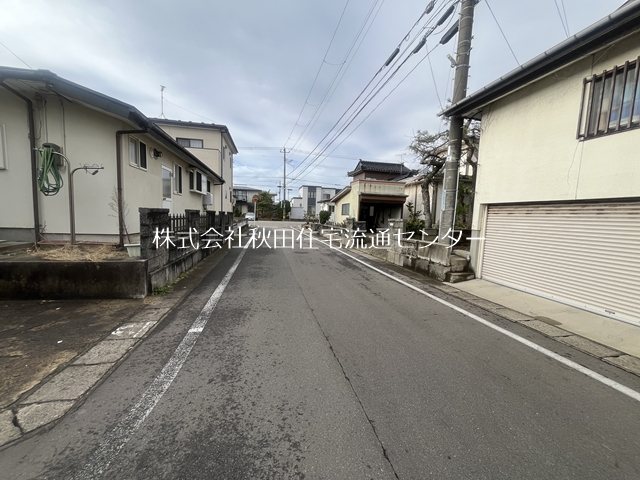 御野場一丁目　土地 現地写真（前面道路含む現地写真）