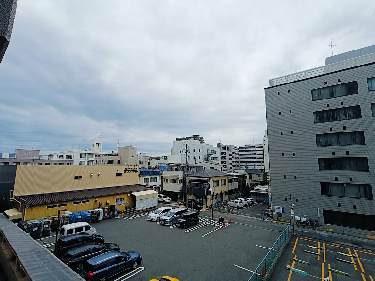 東側バルコニーからの眺望 茨木グランドハイツ その他