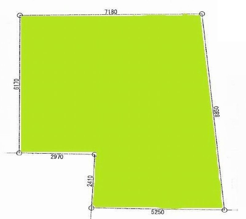 摂津市別府2丁目　建築条件付土地 間取り図