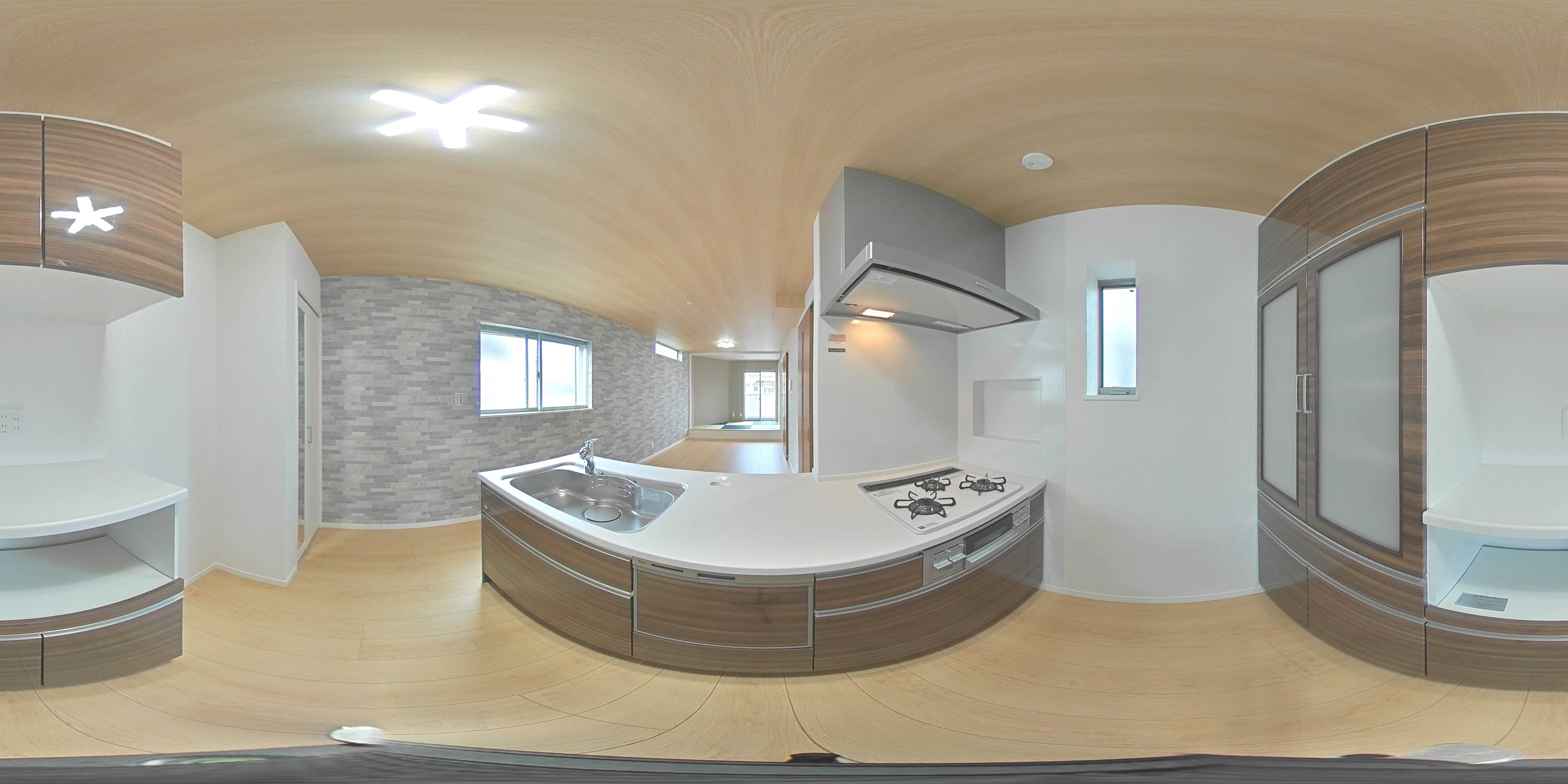 甲斐田新町一戸建 内観写真（キッチン）
