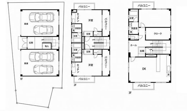 吹田市岸部北2丁目　中古一戸建 間取り図
