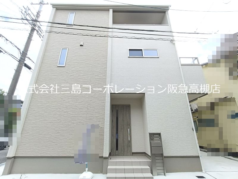 高槻市東和町 新築一戸建 外観写真