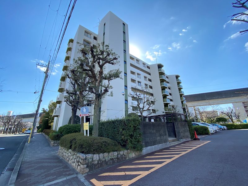 東奈良高層住宅C棟 外観写真