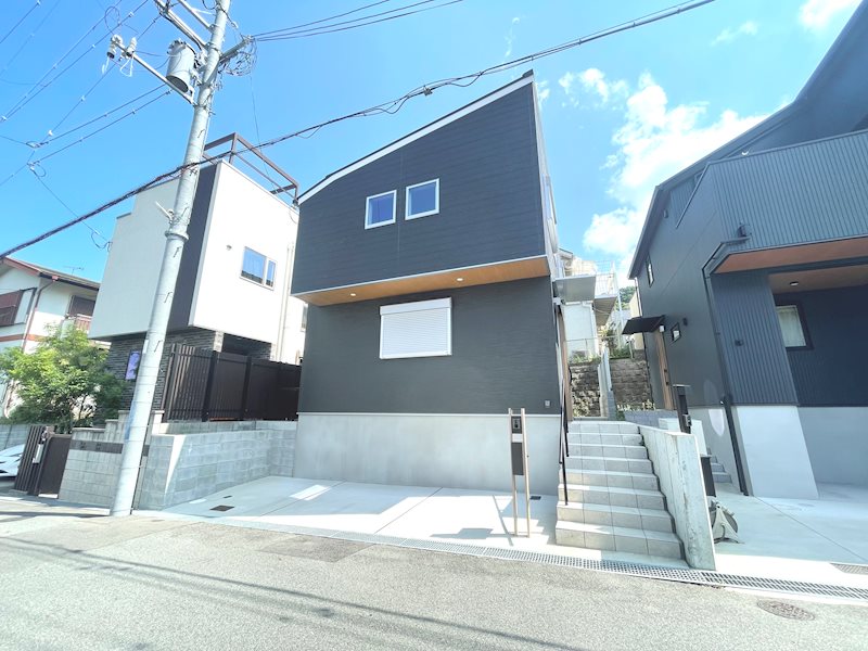 私市山手1丁目一戸建（築後未入居） 外観写真