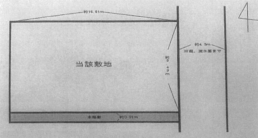 摂津市正雀本町２丁目売土地 間取り図