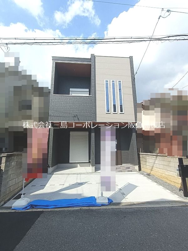 高槻市深沢町１丁目　新築一戸建 外観写真
