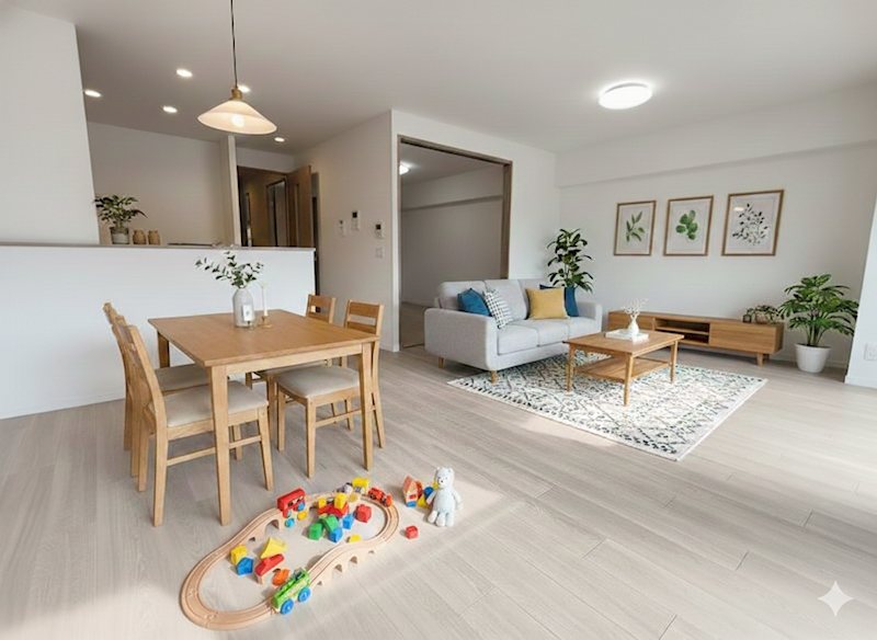 生成AIによる家具配置イメージ画像 さんくれーる茨木C棟 その他