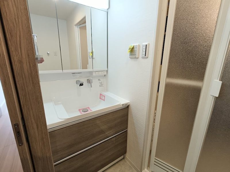 3面鏡・シンク下等の収納力豊富なシャンプードレッサーです! さんくれーる茨木C棟 その他