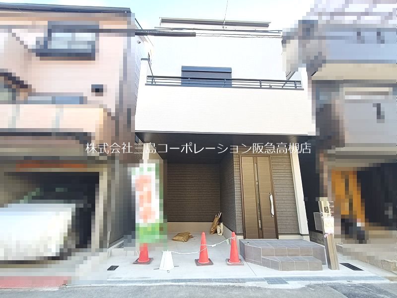 高槻市中川町 新築一戸建 外観写真
