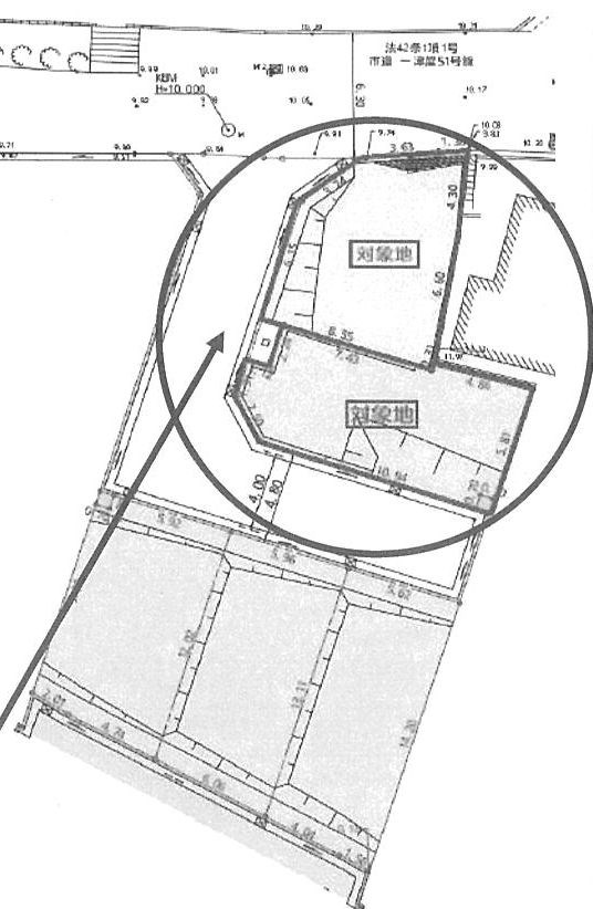 摂津市一津屋1丁目　売土地  間取り図