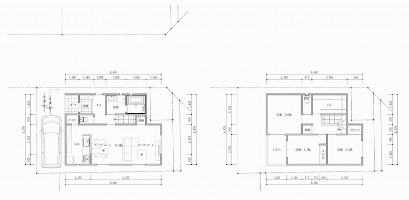茨木市目垣1丁目　建築条件付売土地 間取り図