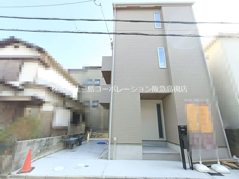 高槻市竹の内町 新築一戸建 外観写真