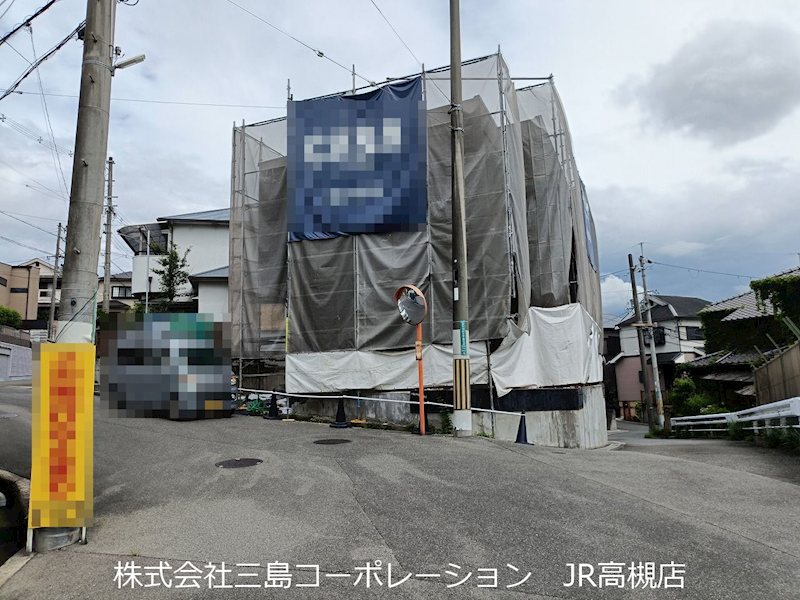 高槻市奥天神町3丁目　新築一戸建 外観写真